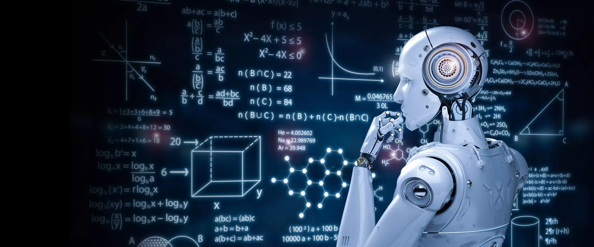 Robotics and industrial automation concept